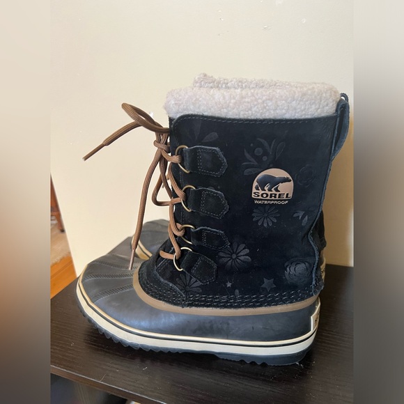 SOREL | Womens Winter Boots Blue Rubber NL1966-010 - Picture 3 of 7